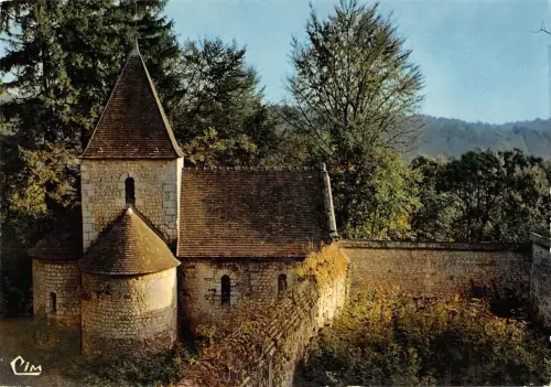 BR54586 Kapelle Saint Saturnin Abbaye de Fontenelle St Wadrulle Frankreich