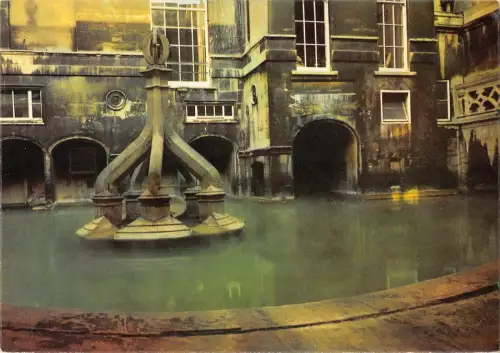 BR76509 king s bath the roman baths bath uk