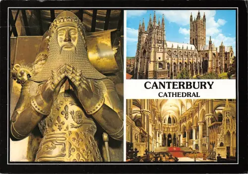 BR83145 Canterbury Kathedrale Postkarte UK