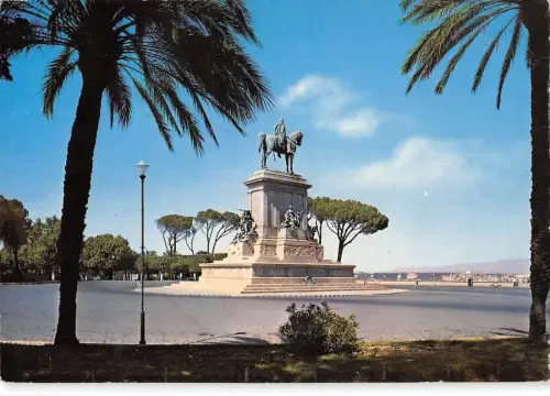 BT1655 roma gianicolo monumento a garibaldi italy