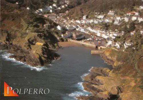 B100921 polperro cornwall uk
