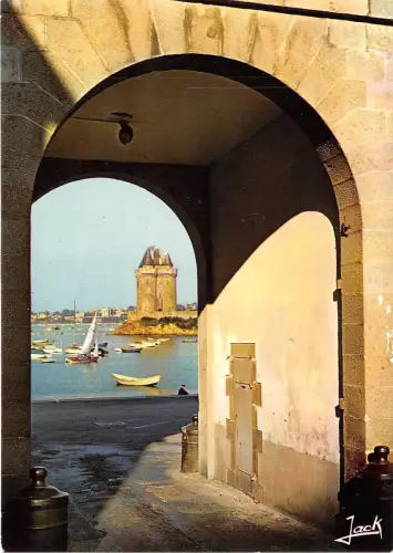 BR22823 Saint malo La tour solidor vue de l ecole Maritime france