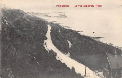 BR79443 Folkestone Lower Sandgate Road UK
