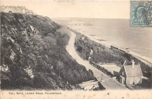 BR59805 Mautstelle untere Straße Folkestone UK