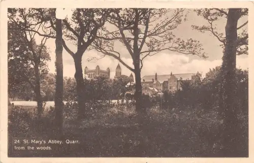 BR59640 st mary abbey quarr uk