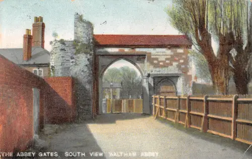 uk12981 abbey gates waltham abbey uk