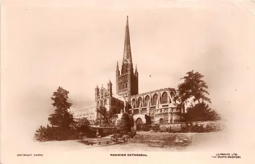 BR60261 norwich cathedral real photo uk