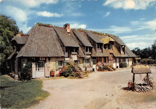 BR51717 La ferme vimard Houlgate chaumieres normandes Frankreich