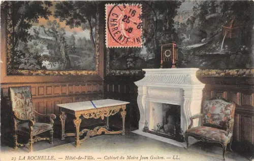 BG25584 la rochelle hotel de ville cabinet du maire jean guiton france