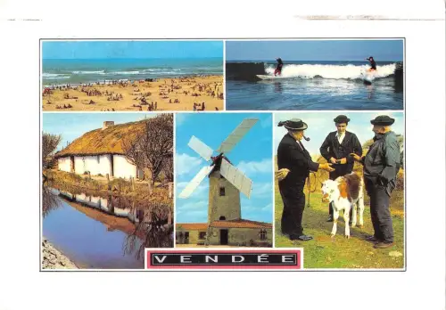 BT6493 vendee moulen a vent wind mill France