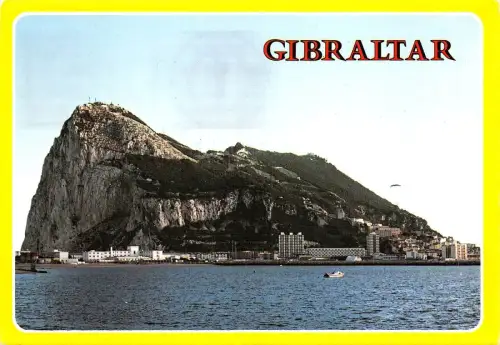 BF1095 Gibraltar Felsen vom spanischen Festland Gibraltar