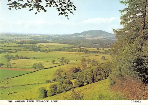 BR89275 the wrekin from wenlock edge uk