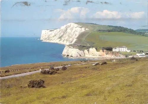 BR83049 Gresswater Bay and Tennyson Down Isle of Wight UK