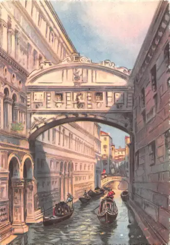 BR53236 Ponte dei sospiri Venezia Italien