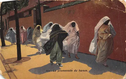 Lot244 la promenade du harem typen kostüm naher osten lehnert landrock