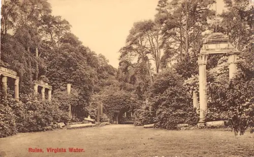 BR78744 Ruinen Virginia Water UK
