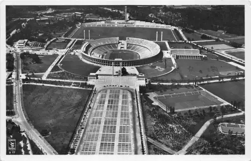B13470 Stade Estade Stadion Sport Fußball Olympischer Berlin Stadion