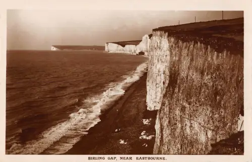 BR79677 birling gap near eastbourne real photo uk