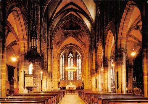 BR22306 Interieur de l eglise St Pierre et St Paul Wissembourg Frankreich