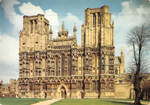 BR76388 wells cathedral somerset uk