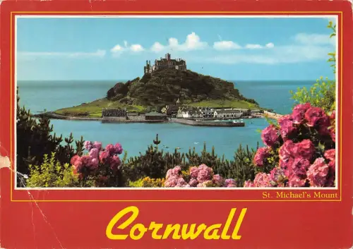 BR89232 cornwall st michael s mount uk