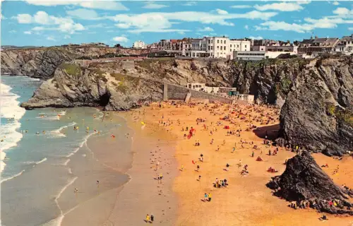 B88159 Great Western Beach Newquay Cornwall UK 14x9cm