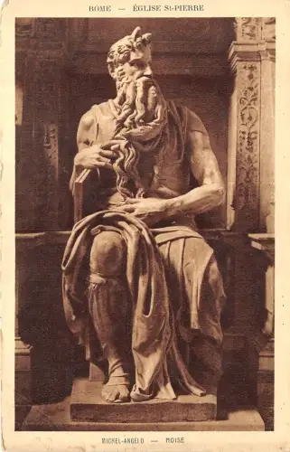 Br34138 Roma Michelangelo Moise Italien