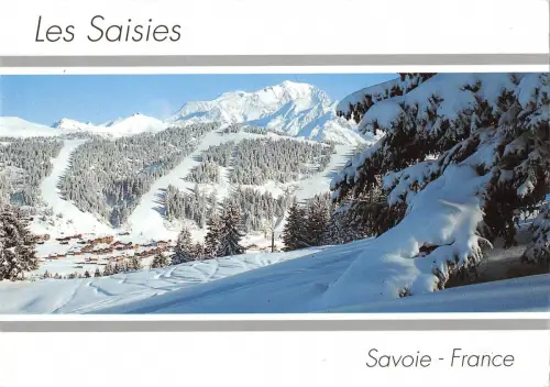 BT5103 Les saisies station ollympique echapee sur le mont blanc Frankreich