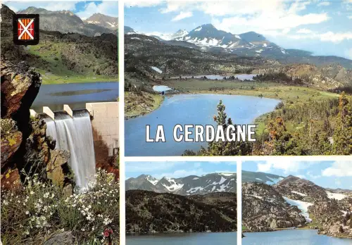 BR25412 Cerdagne lac et Barrage de Passet a Porte Puymorena 2 Scans Frankreich