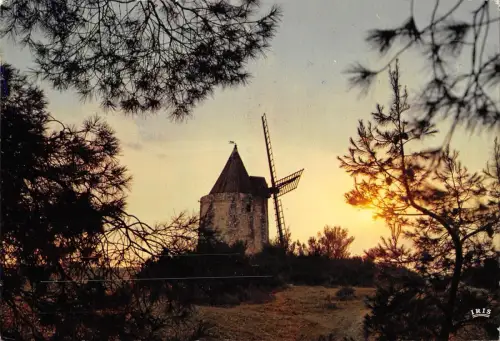 BR56283 Fontvieille le moulin de daudet Windmühle moulin a vent