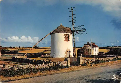 BR56291 Bretagne erdeven pres de carnac Windmühle moulin a vent