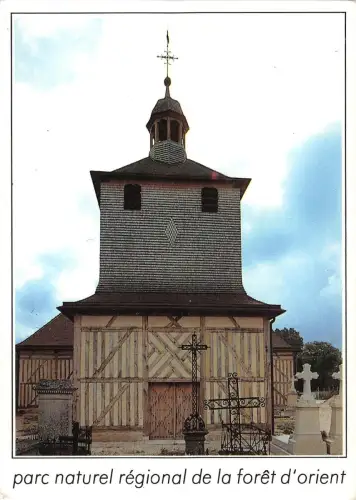 BT5800 Parc Naturel regional de la foret d orient eglise en bois a 1 2 France