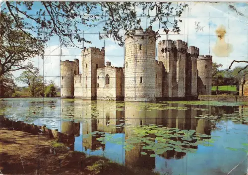 BR90127 Bodiam Castle Sussex a National Trust Property UK