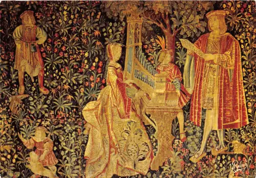 BR26023 Chateau d Angers Les tapisseries la dame al Orgue Frankreich