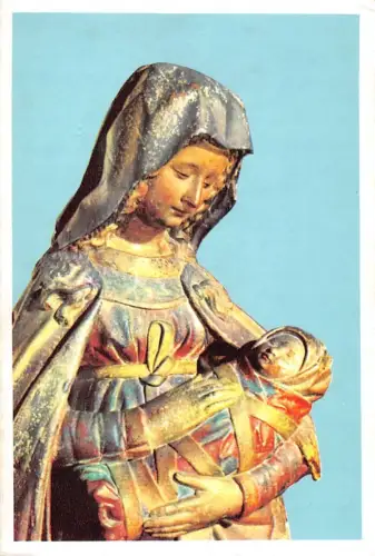 BT7913 La vierge d autun dans l eglise notre dame du chatel a autun France