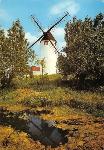 BT1260 monts moulin vendeen moulin a vent windmill mill france