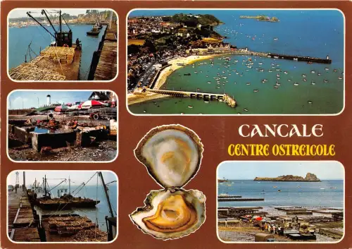 BR26107 Cancale le port et les parcs a hultres France