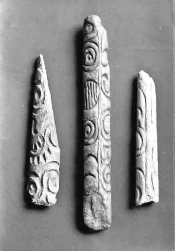 BT7925 Skulpturen Baguettes Skulpturen ein Dekor geschwungen Chateau de Saint Germai