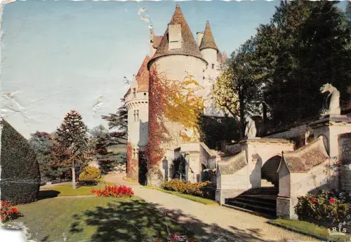 BR22874 Les milandes Chateau eleve a la fin de l epoque gotique france