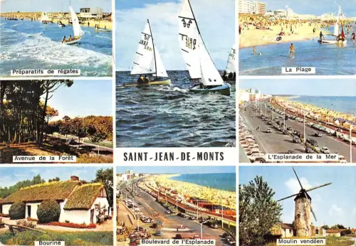 BT8215 Saint Jean de Monts Windmühle moulen a vent France