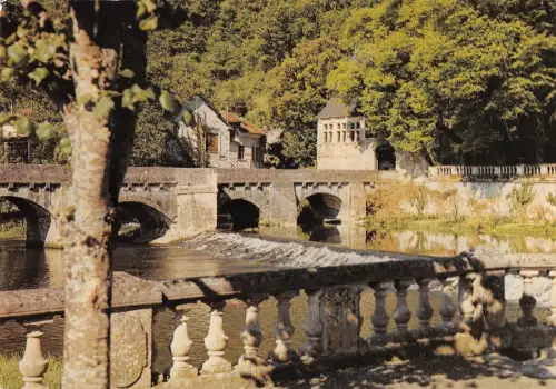 BR52698 Les rivers de la dronne a Brantome Frankreich