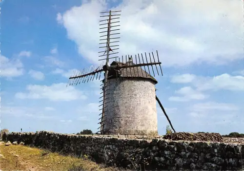 BT1165 Windmühle Mühle vieux moulin france moulin a vent