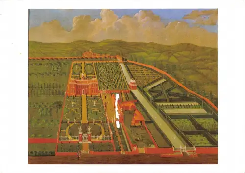 BR90648 eine perspektivische Ansicht von Denham Place Buckingham Postkarte UK