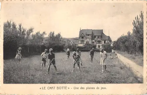 BR55608 une des plaines de jeux Le chat Botte pension pour Enfants Kinder