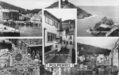 uk14828 polperro echtfoto uk