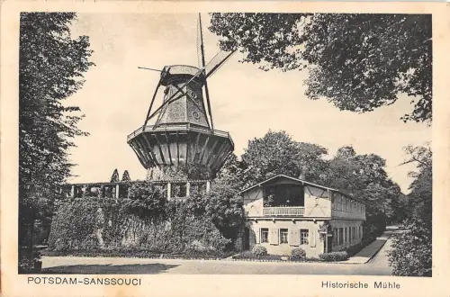 B99133 potsdam sanssouci historische muhle germany windmühle mühle moulin a vent