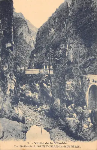 BF3792 vallee de la vesubie la batterie a saint france
