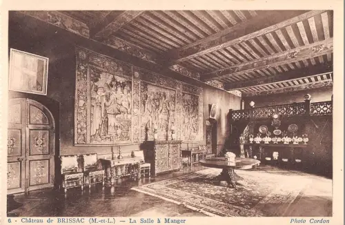 BF9383 chateau de brissac m et l la salle a manger france Frankreich