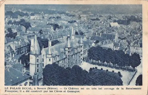 BF6956 le palais ducal a bevers nievre france Frankreich