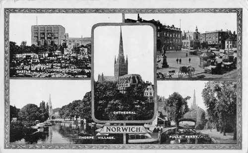 uk11779 norwich real photo uk